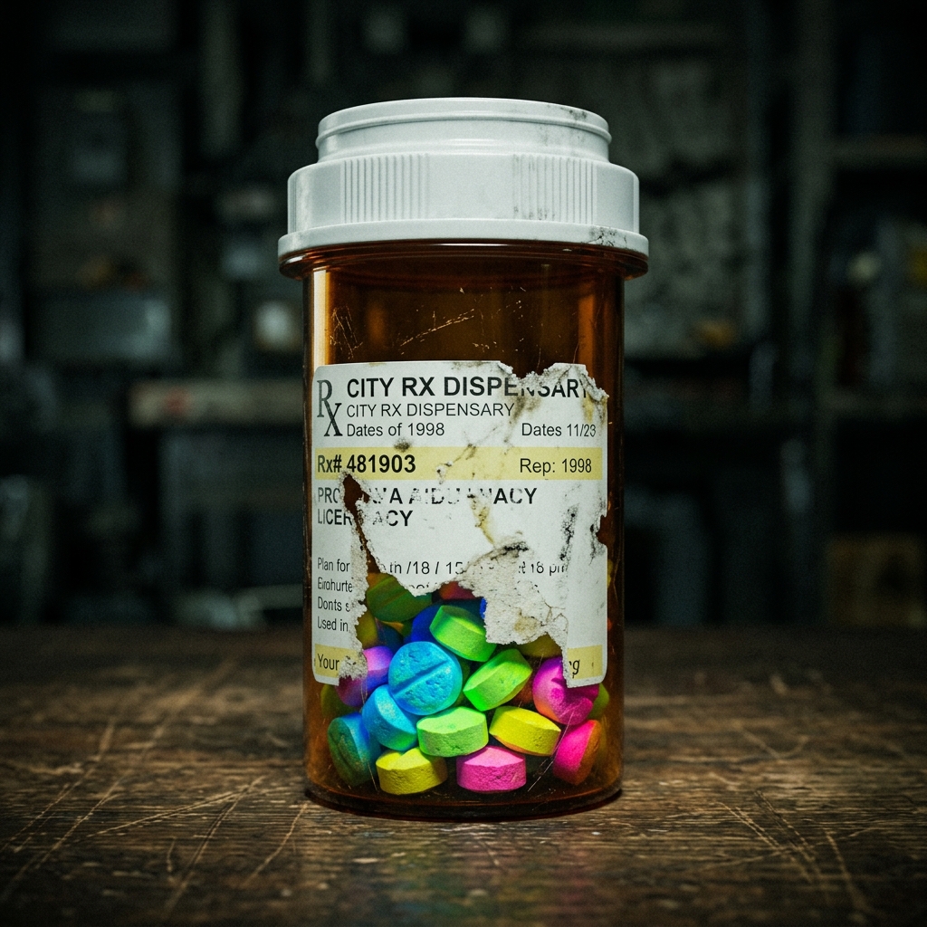 Grandma's Meds Prescription Bottle